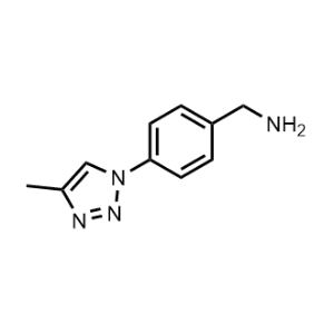 (4-(4-Methyl-1H-1,2,3-triazol-1-yl)phenyl)methanamine|CS-1328422