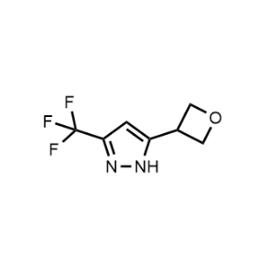 5-(Oxetan-3-yl)-3-(trifluoromethyl)-1H-pyrazole|CS-1328424