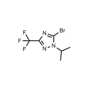 5-Bromo-1-isopropyl-3-(trifluoromethyl)-1H-1,2,4-triazole|CS-1328425