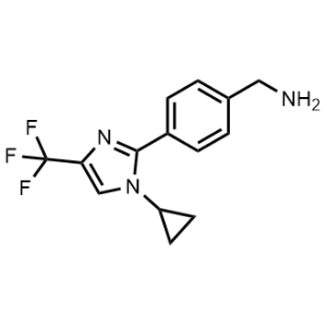 (4-(1-Cyclopropyl-4-(trifluoromethyl)-1H-imidazol-2-yl)phenyl)methanamine|CS-1328426