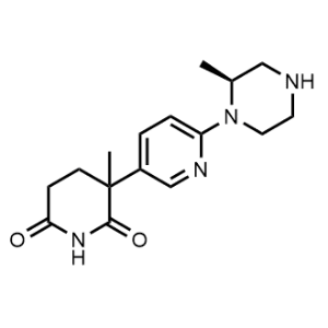 3-Methyl-3-(6-((S)-2-methylpiperazin-1-yl)pyridin-3-yl)piperidine-2,6-dione|CS-1328434