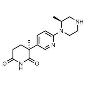 (S)-3-Methyl-3-(6-((S)-2-methylpiperazin-1-yl)pyridin-3-yl)piperidine-2,6-dione|CS-1328437
