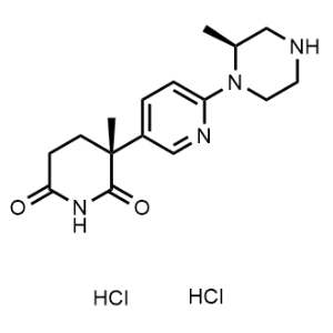 (R)-3-Methyl-3-(6-((S)-2-methylpiperazin-1-yl)pyridin-3-yl)piperidine-2,6-dione dihydrochloride|CS-1328439