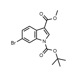 1-(tert-Butyl) 3-methyl 6-bromo-1H-indole-1,3-dicarboxylate|CS-1328447