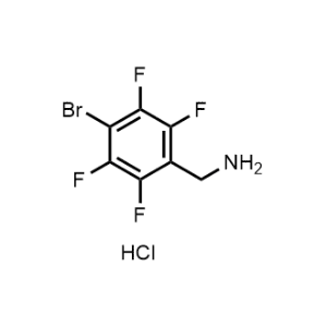 (4-Bromo-2,3,5,6-tetrafluorophenyl)methanamine hydrochloride|CS-1328456