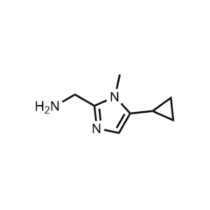 (5-Cyclopropyl-1-methyl-1H-imidazol-2-yl)methanamine|CS-1328632
