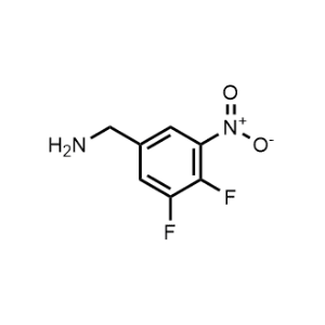 (3,4-Difluoro-5-nitrophenyl)methanamine|CS-1328637