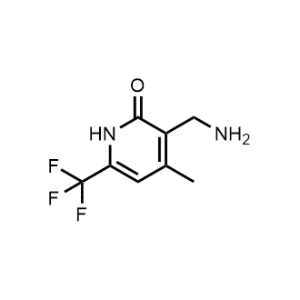 3-(Aminomethyl)-4-methyl-6-(trifluoromethyl)pyridin-2(1H)-one|CS-1328645