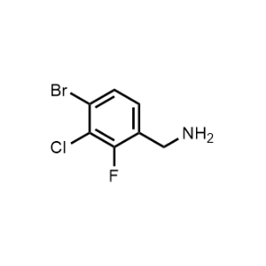 (4-Bromo-3-chloro-2-fluorophenyl)methanamine|CS-1328646