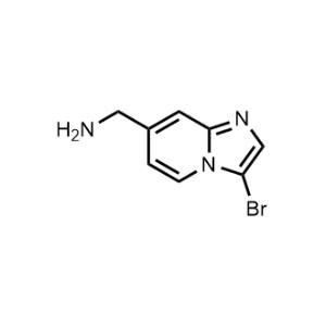 (3-Bromoimidazo[1,2-a]pyridin-7-yl)methanamine|CS-1328647