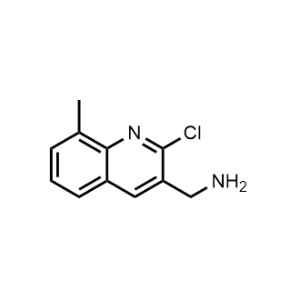 (2-Chloro-8-methylquinolin-3-yl)methanamine|CS-1328654