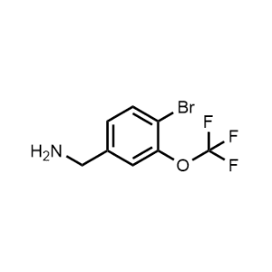 (4-Bromo-3-(trifluoromethoxy)phenyl)methanamine|CS-1328655