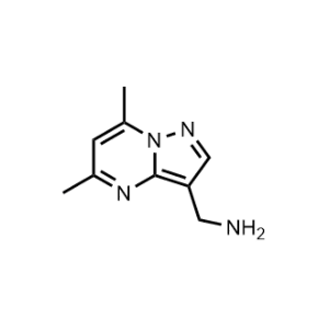 (5,7-Dimethylpyrazolo[1,5-a]pyrimidin-3-yl)methanamine|CS-1328657