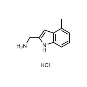 (4-Methyl-1H-indol-2-yl)methanamine hydrochloride|CS-1328663