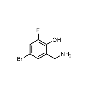 2-(Aminomethyl)-4-bromo-6-fluorophenol|CS-1328666