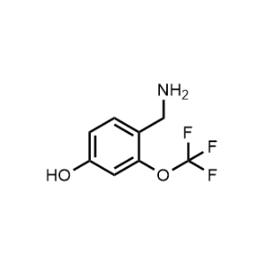 4-(Aminomethyl)-3-(trifluoromethoxy)phenol|CS-1328670