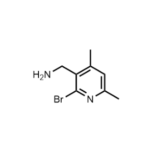 (2-Bromo-4,6-dimethylpyridin-3-yl)methanamine|CS-1328671