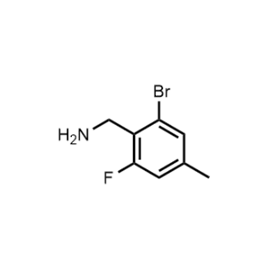 (2-Bromo-6-fluoro-4-methylphenyl)methanamine|CS-1328682