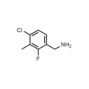 (4-Chloro-2-fluoro-3-methylphenyl)methanamine|CS-1328689