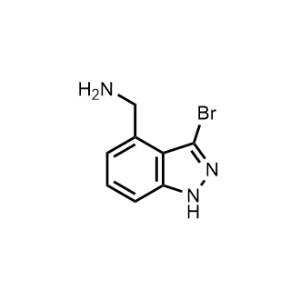 (3-Bromo-1H-indazol-4-yl)methanamine|CS-1328695