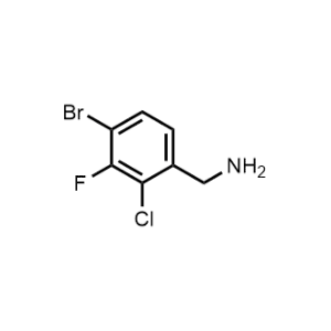 (4-Bromo-2-chloro-3-fluorophenyl)methanamine|CS-1328703