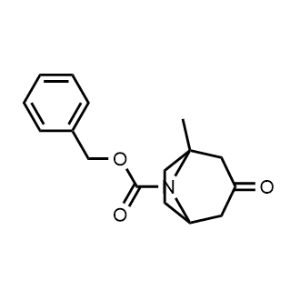 Benzyl 1-methyl-3-oxo-8-azabicyclo[3.2.1]octane-8-carboxylate|CS-1328850