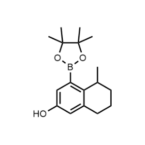 5-Methyl-4-(4,4,5,5-tetramethyl-1,3,2-dioxaborolan-2-yl)-5,6,7,8-tetrahydronaphthalen-2-ol|CS-1328855