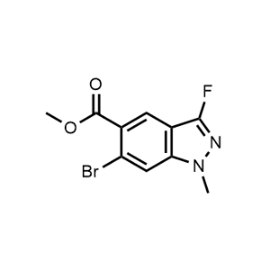 Methyl 6-bromo-3-fluoro-1-methyl-1H-indazole-5-carboxylate|CS-1328858