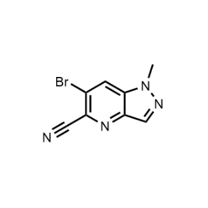 6-Bromo-1-methyl-1H-pyrazolo[4,3-b]pyridine-5-carbonitrile|CS-1328862