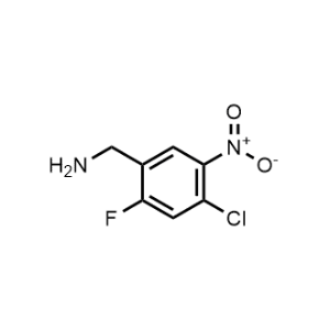 (4-Chloro-2-fluoro-5-nitrophenyl)methanamine|CS-1328880