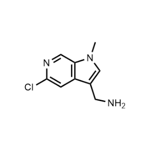 (5-Chloro-1-methyl-1H-pyrrolo[2,3-c]pyridin-3-yl)methanamine|CS-1328884