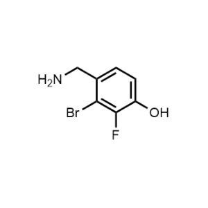 4-(Aminomethyl)-3-bromo-2-fluorophenol|CS-1328889