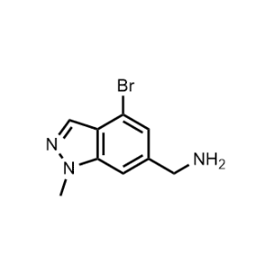 (4-Bromo-1-methyl-1H-indazol-6-yl)methanamine|CS-1328895