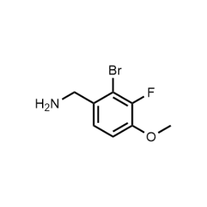 (2-Bromo-3-fluoro-4-methoxyphenyl)methanamine|CS-1328896