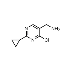 (4-Chloro-2-cyclopropylpyrimidin-5-yl)methanamine|CS-1328902