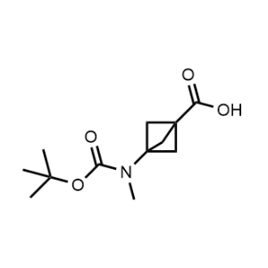 3-((tert-Butoxycarbonyl)(methyl)amino)bicyclo[1.1.1]pentane-1-carboxylic acid|CS-1328929
