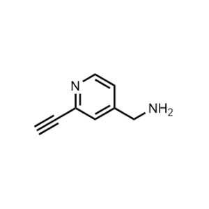 (2-Ethynylpyridin-4-yl)methanamine|CS-1328934