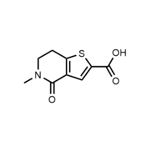 5-Methyl-4-oxo-4,5,6,7-tetrahydrothieno[3,2-c]pyridine-2-carboxylic acid|CS-1328947