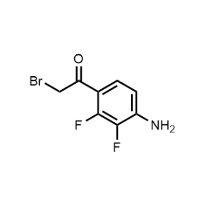 1-(4-Amino-2,3-difluorophenyl)-2-bromoethan-1-one|CS-1328996