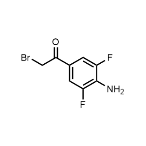 1-(4-Amino-3,5-difluorophenyl)-2-bromoethan-1-one|CS-1329012