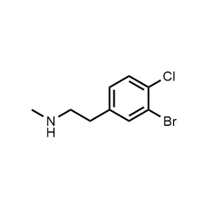 2-(3-Bromo-4-chlorophenyl)-N-methylethan-1-amine|CS-1329014