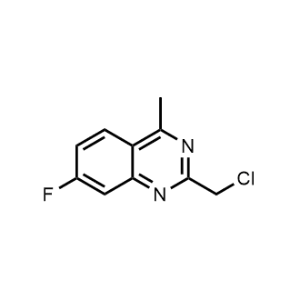 2-(Chloromethyl)-7-fluoro-4-methylquinazoline|CS-1329024