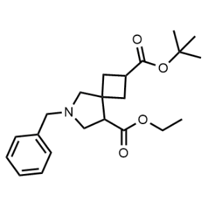 2-(tert-Butyl) 8-ethyl 6-benzyl-6-azaspiro[3.4]octane-2,8-dicarboxylate|CS-1329035