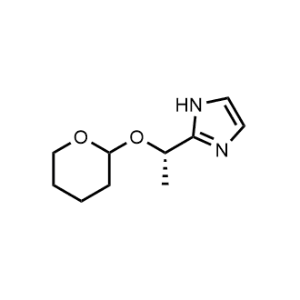 2-((1S)-1-((Tetrahydro-2H-pyran-2-yl)oxy)ethyl)-1H-imidazole|CS-1329037