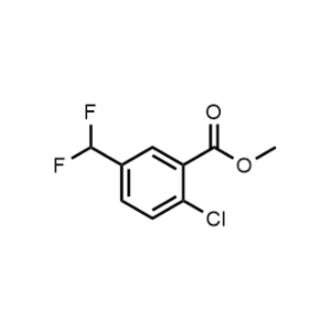 Methyl 2-chloro-5-(difluoromethyl)benzoate|CS-1329071