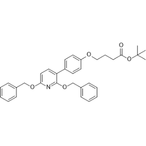 tert-Butyl 4-(4-(2,6-bis(benzyloxy)pyridin-3-yl)phenoxy)butanoate|CS-1329077