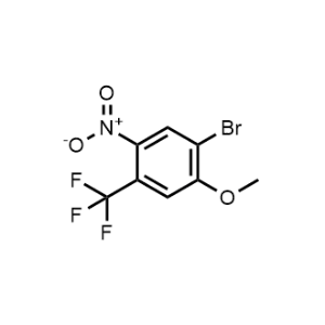 1-Bromo-2-methoxy-5-nitro-4-(trifluoromethyl)benzene|CS-1329085