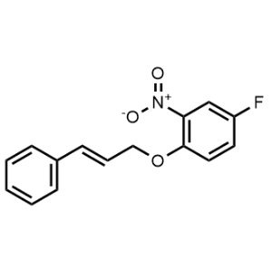 1-(Cinnamyloxy)-4-fluoro-2-nitrobenzene|CS-1329091
