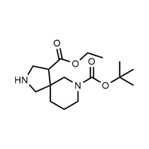 7-(tert-Butyl) 4-ethyl 2,7-diazaspiro[4.5]decane-4,7-dicarboxylate|CS-1329093