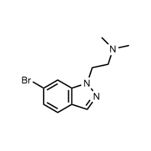2-(6-Bromo-1H-indazol-1-yl)-N,N-dimethylethan-1-amine|CS-1329116